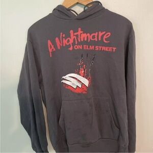 A Nightmare On Elm Street Hoodie Mens Large Pullover Sweatshirt Freddy Krueger